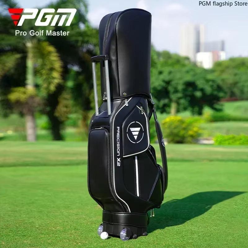 Golf Bag, Men'S and Women'S Trolley Bag, Portable Tug Pulley Club Bag QB029 - Universal Wellness Group Pty Ltd